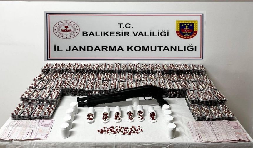 Balıkesir'de uyuşturucu operasyonu
