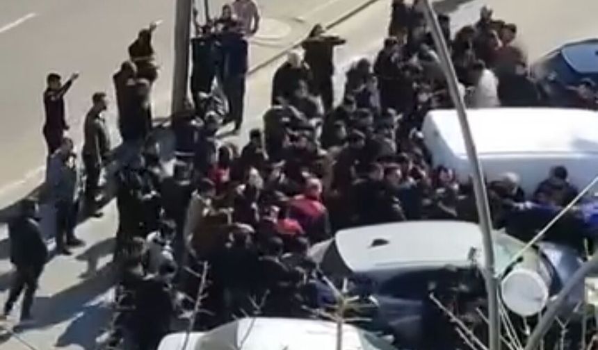 Batman'da 'pankart' gerginliği yaşandı