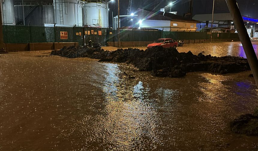 Çanakkale'de Kepez Çayı ile Sarıçay taştı