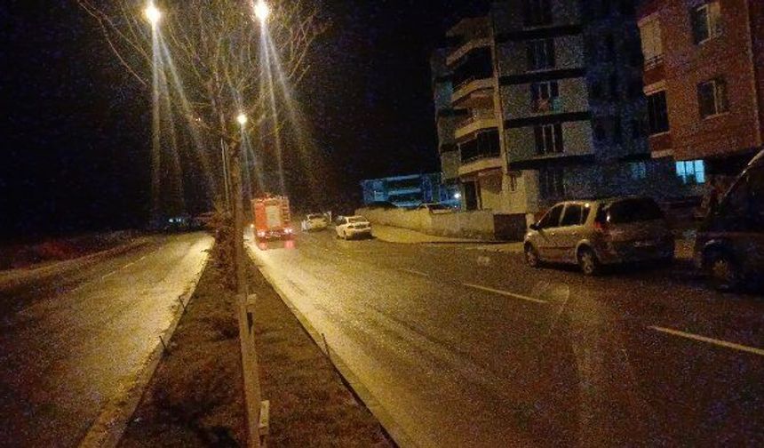 Çorum'da bağ evini alevler sardı