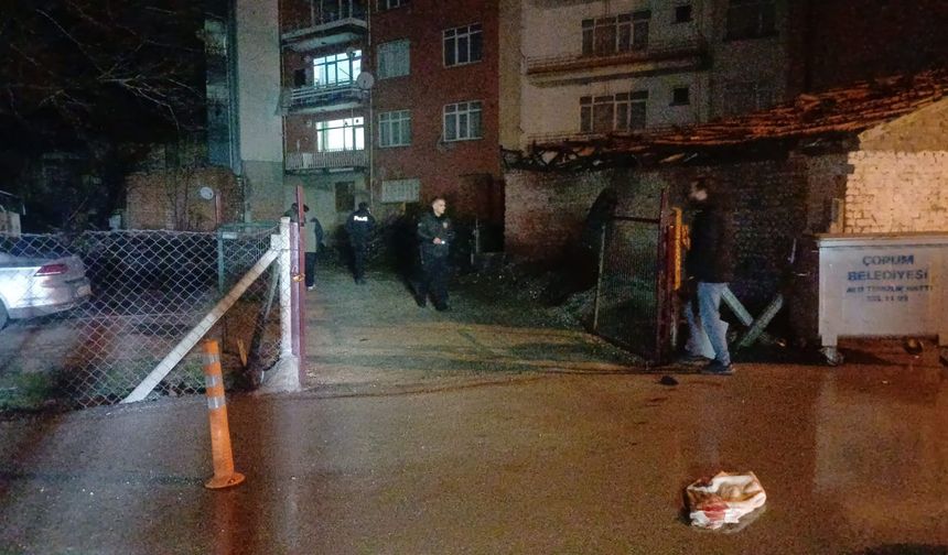 Çorum'da silahlı saldırı