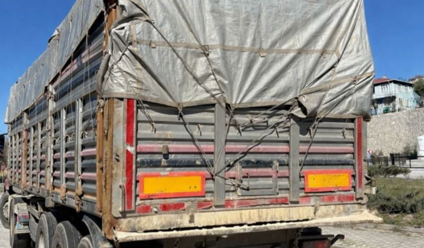 Denetim istasyonuna girmeyen çekicinin şoförüne ceza yağdı