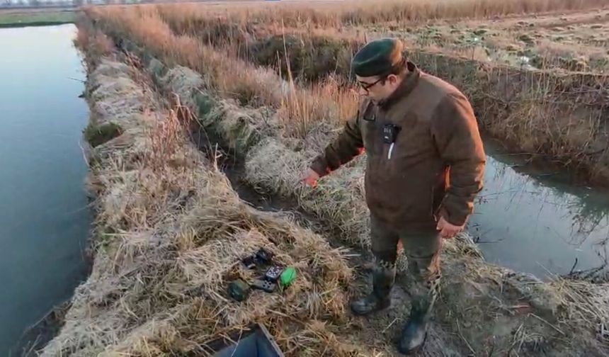 Edirne'de yasa dışı avlanan 4 avcıya ceza