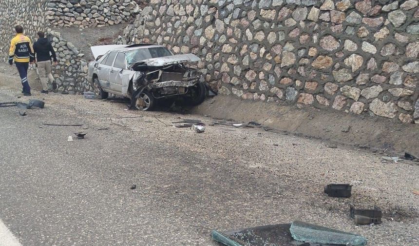 Elazığ'da can alan feci kaza!
