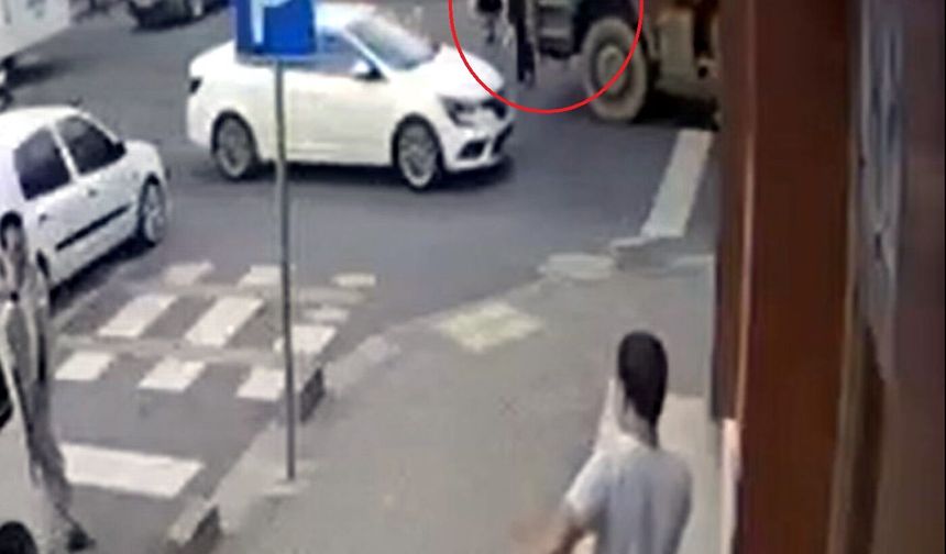 Hafriyat kamyonu 14 yaşındaki kız çocuğuna çarptı