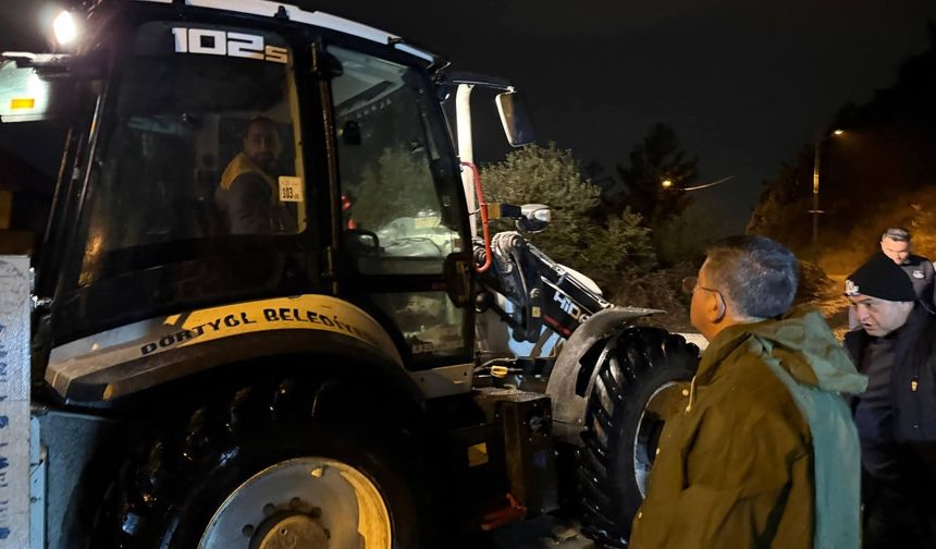 Hatay'da toprak kayması yaşandı