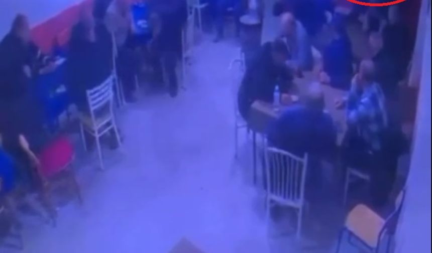 Kahvehaneye pompalı tüfekle saldırı