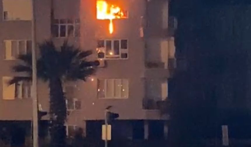 Mersin'de feci yangın!