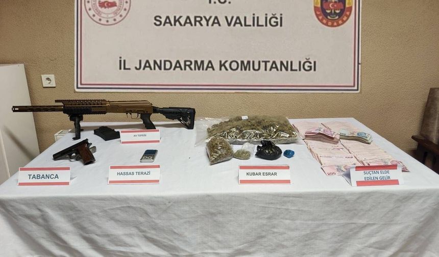 Sakarya'da 'torbacı' operasyona 3 tutuklama