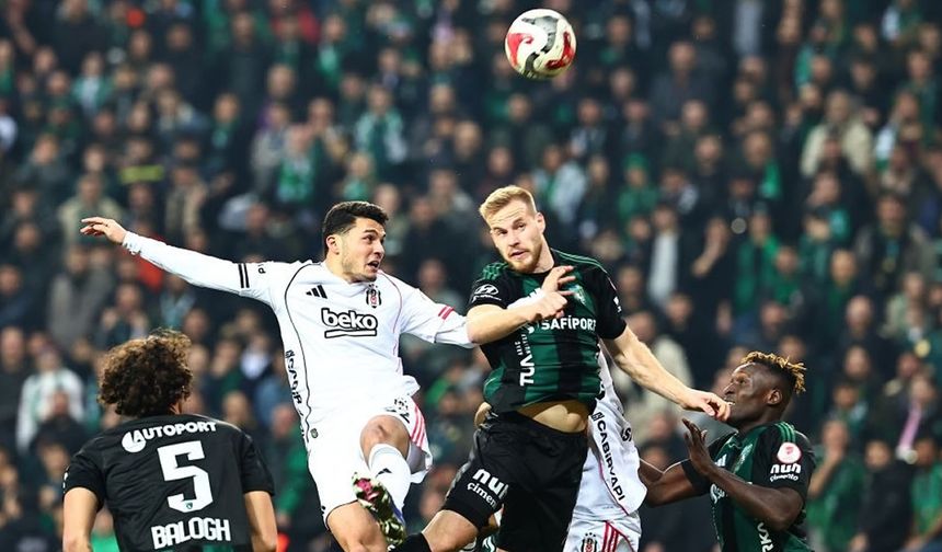Beşiktaş Kupa'da Kocaelispor'la puanları paylaştı