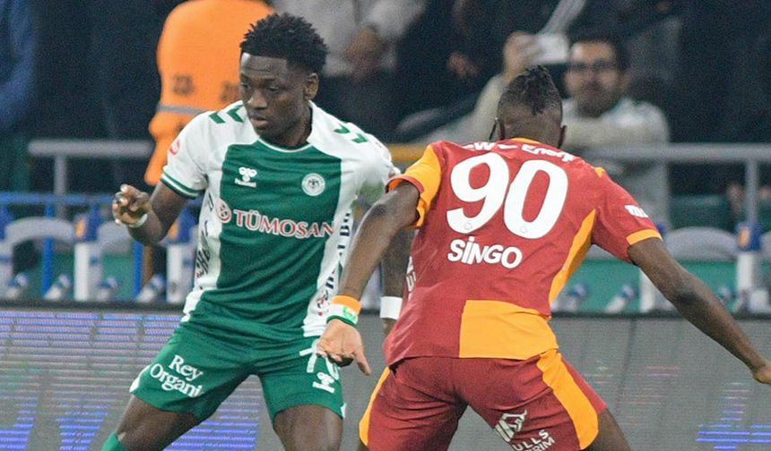Konyaspor’dan Lider Galatasaray’a Şok! 12 Maç Sonra 3 Puan Geldi