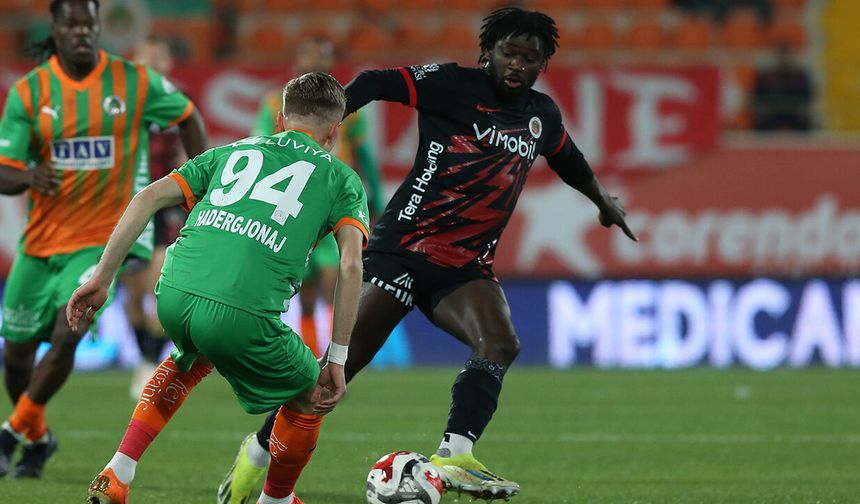 Gençlerbirliği Alanyaspor deplasmanından puanla dönüyor