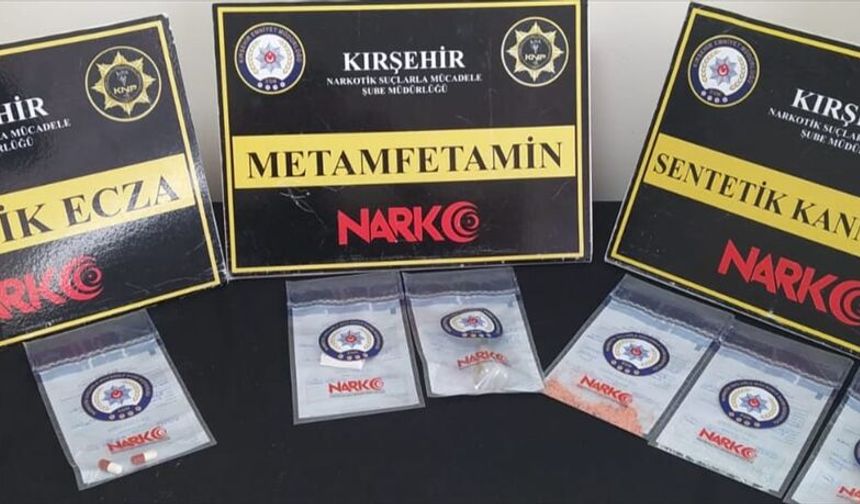 Kırşehir'de uyuşturucu operasyonu: 9 şüpheli yakalandı