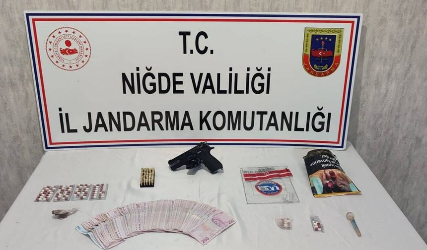 Niğde'de uyuşturucu operasyonu: 7 yakalama