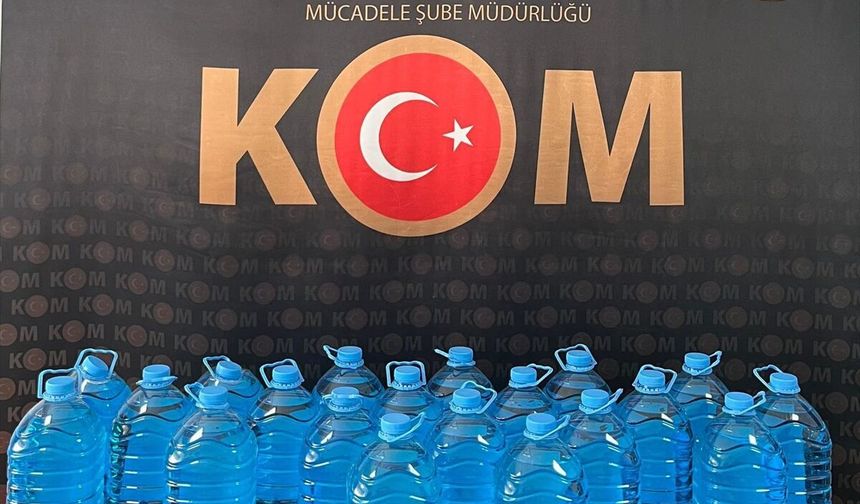 Yozgat'ta etil alkol operasyonu