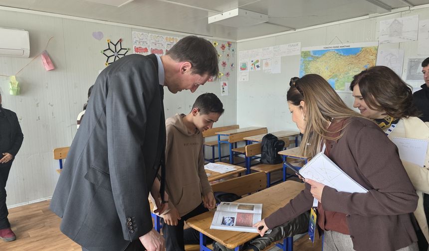 AB heyeti Hatay'a gitti