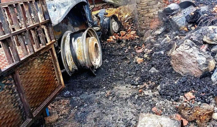 Ankara Güdül’de Müstakil Ev Yangını