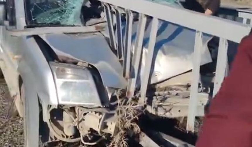 Bingöl'de feci kaza: 1'i ağır, 2 yaralı