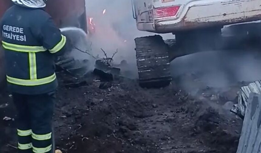 Bolu'daki yangında evler kullanılamaz hale geldi