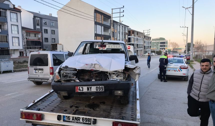 Bursa'da korkutan kaza!