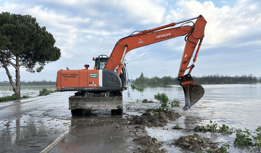 Büyük Menderes Nehri Tekrar Taştı