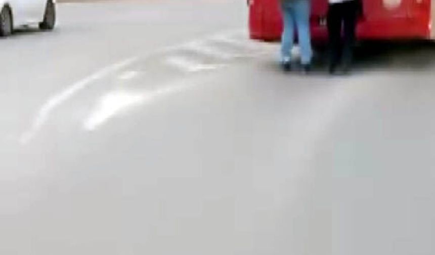 Kahramanmaraş’ta Tehlikeli Yolculuk Kamerada