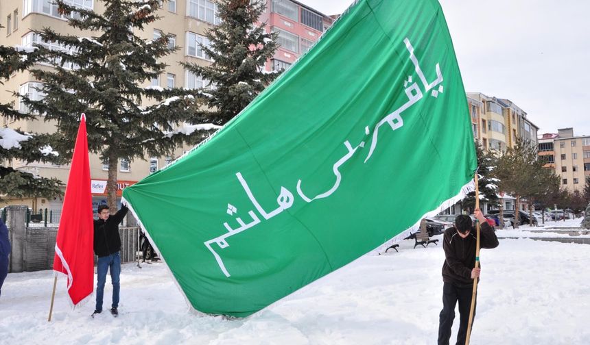 Kars’ta ABD ve İsrail’in İran’a yönelik saldırılarına protesto