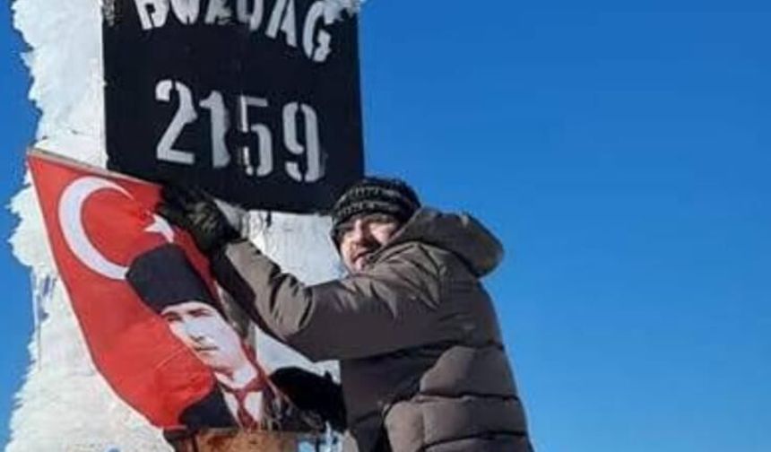 Kayıp dağcıyı arama çalışması sürüyor