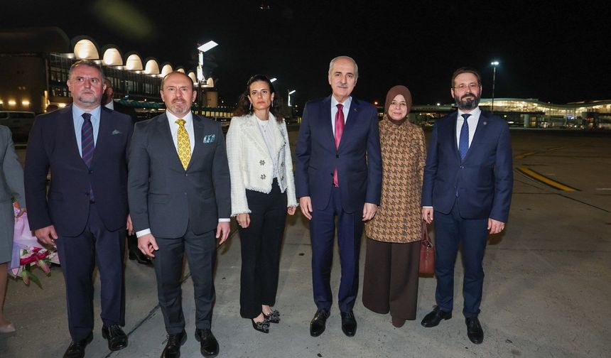 Numan Kurtulmuş, resmi temaslar için Romanya'da