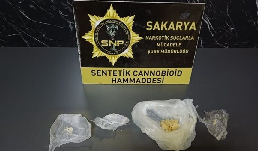 Sakarya'da Uyuşturucu Operasyonu
