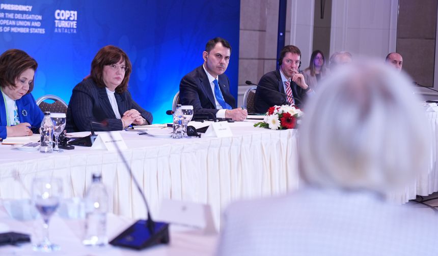 "Türkiye çok zor bir süreçte COP 31 ev sahipliğini üstlenmiştir"