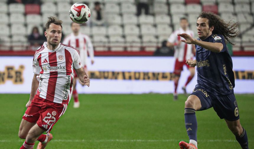 Antalya’da 4 Gollü Düello! Fenerbahçe 2-0’dan Döndü Ama Kazanamadı