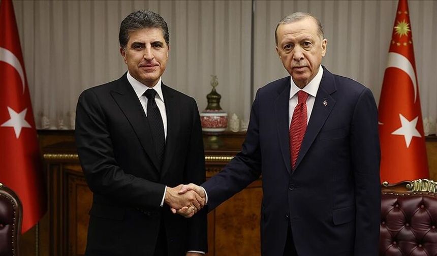 Erdoğan ve Barzani telefonda görüştü