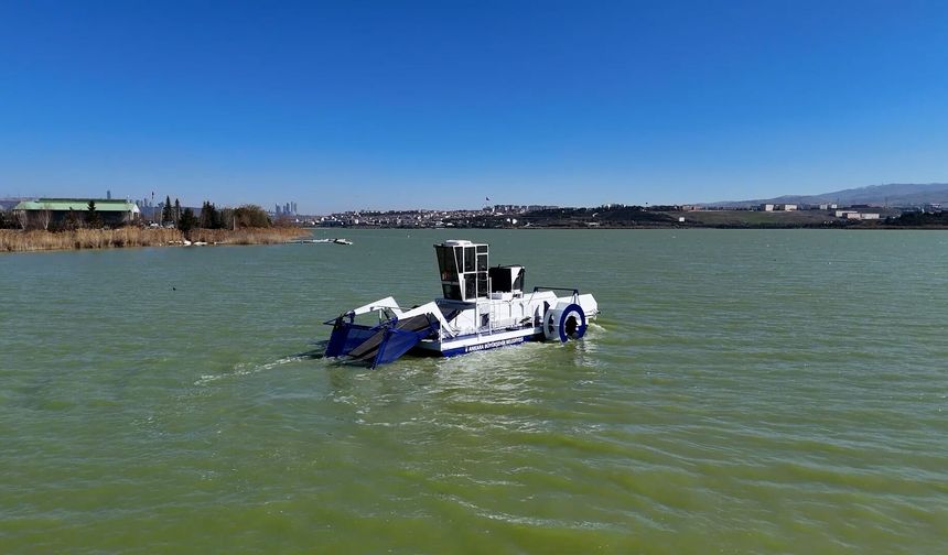 Başkent’in Göllerinde Yaz Temizliği: Koku ve Sivrisineğe Geçit Yok!