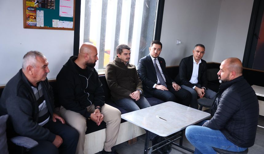 Çankaya Belediye Başkanı Taksicileri Ziyaret Etti