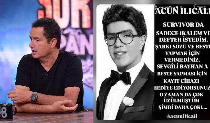 Acun Ilıcalı’dan Yılmaz Morgül’e özür: “Siteminde haklı”