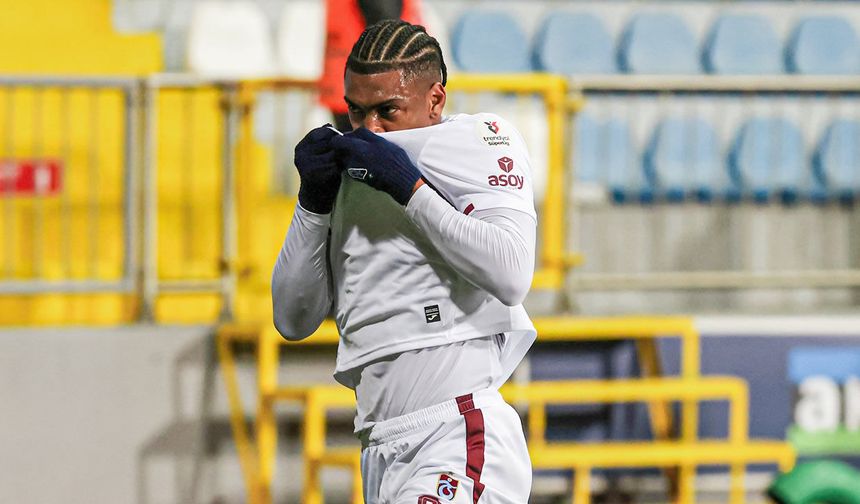 Trabzonspor’dan kritik deplasman galibiyeti! Seriyi 5 maça çıkardı