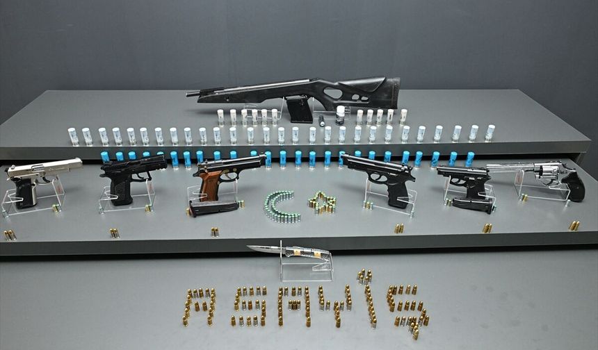 Kırşehir'de ruhsatsız silah operasyonu