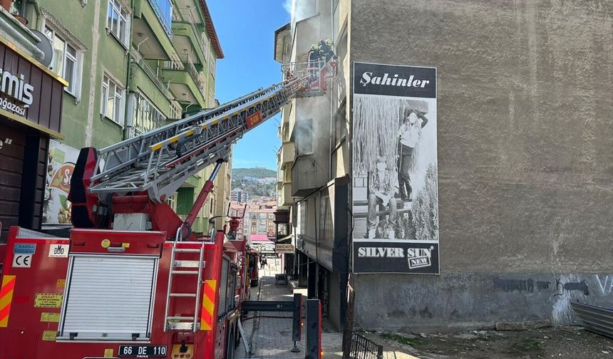 Yozgat'ta çıkan yangına müdahale gecikmedi