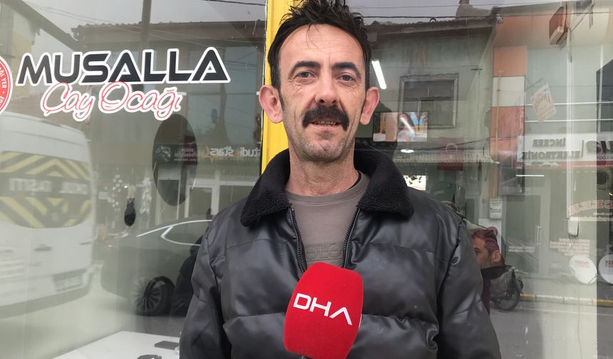Bolvadin'de sahibinden kaçan inek, çarşıyı birbirine kattı