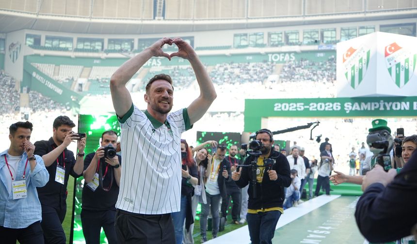 Bursa'da Şampiyonluk Töreni
