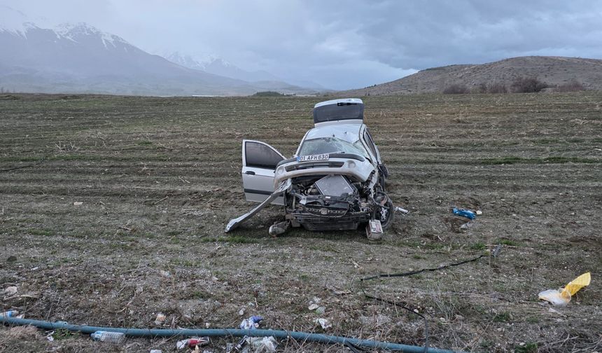 Doğanşehir'de korkutan kaza