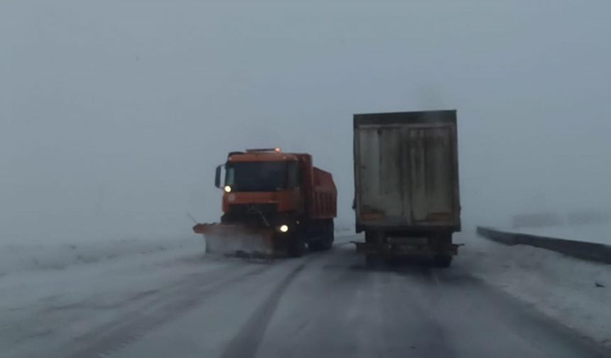Ilgar Dağı Geçidi'nde ulaşıma engel