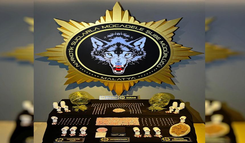 Malatya'daki uyuşturucu operasyonunda 11 kişi gözaltına alındı