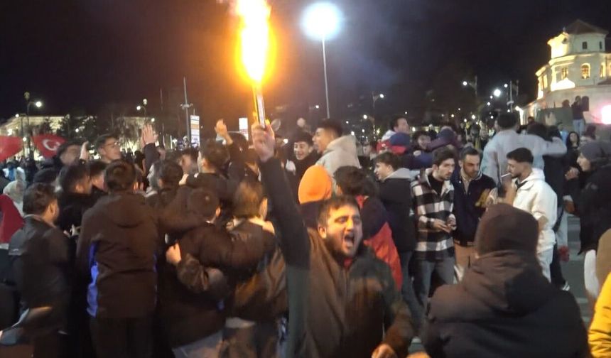 Sivas'ta Dünya Kupası sevinci