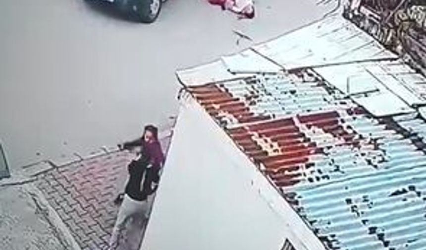 Tartıştığı eşinin ayaklarını ezdi