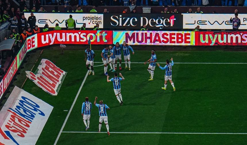 Trabzonspor’dan Dev Zafer! Galatasaray’ı 6 Maç Sonra Devirdi