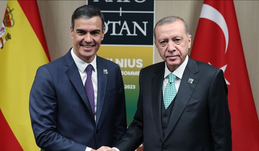 Cumhurbaşkanı Erdoğan ve Pedro Sanchez telefonda görüştü