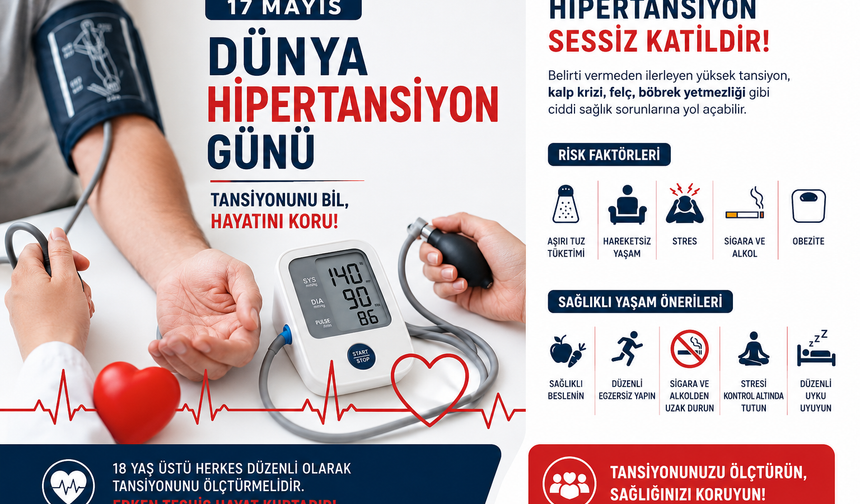 Sessiz tehlike kapıda: Her 5 kişiden 1’i ‘Hipertansiyon Hastası’