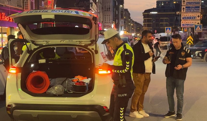 Avcılar'da asayiş ve trafik denetimi
